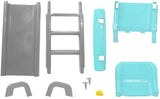 Jamara Funny Slide Junior 145 x 59 x 79 cm tyrkysová šedá