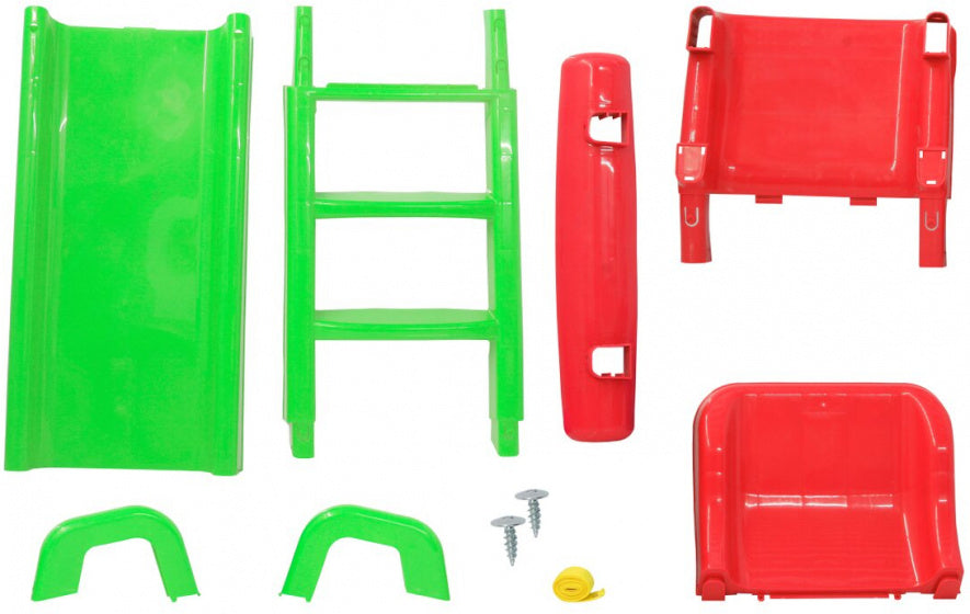 Jamara Funny Slide Junior 145 x 59 x 79 cm grün rot
