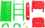 Jamara Funny Slide Junior 145 x 59 x 79 cm grün rot
