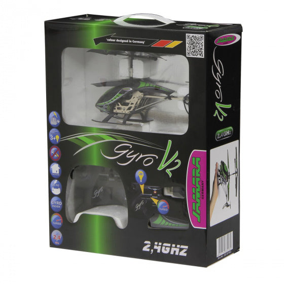 Jamara RC Gyro V2 Helicopter Boys 2,4 GHz 23 cm vert