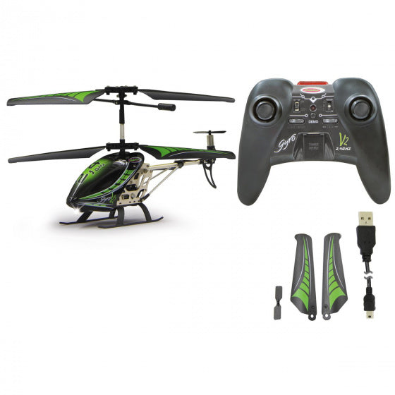Jamara RC Gyro V2 Helicopter Boys 2,4 GHz 23 cm vert