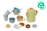 Kitchen toys theeservies met lekkernijen speelset gerecycled