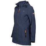 Life Line Kya Softshell Parka Ladies Dark Blue Size 4XL