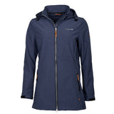 Life Line Kya Softshell Parka Ladies Dark Blue Size 4XL