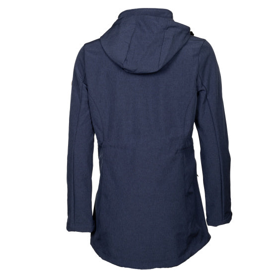 Life Line Kya Softshell Parka Ladies Dark Blue Size 4XL
