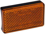 Busch Muller Bumm Reflector Rectangle Self -Adhesive Orange Bicycle Tube