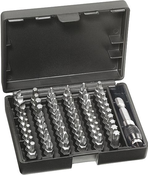 Wera bit sets, 1 4 , 61 pcs. bit-safe classic 4