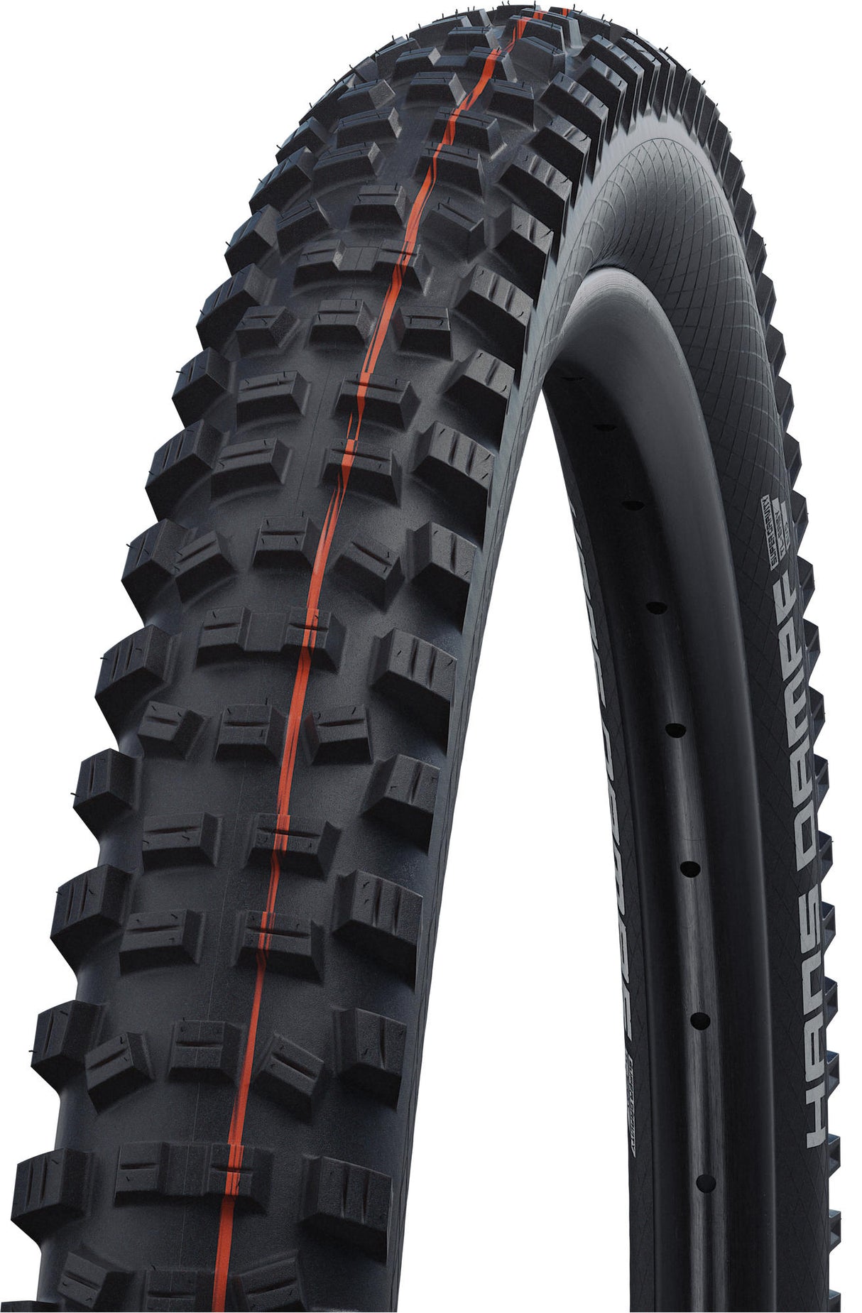 Pasmo składane Schwalbe Hans Dampf Super Gravity 27,5 x 2,35 60-584 mm - Czarny