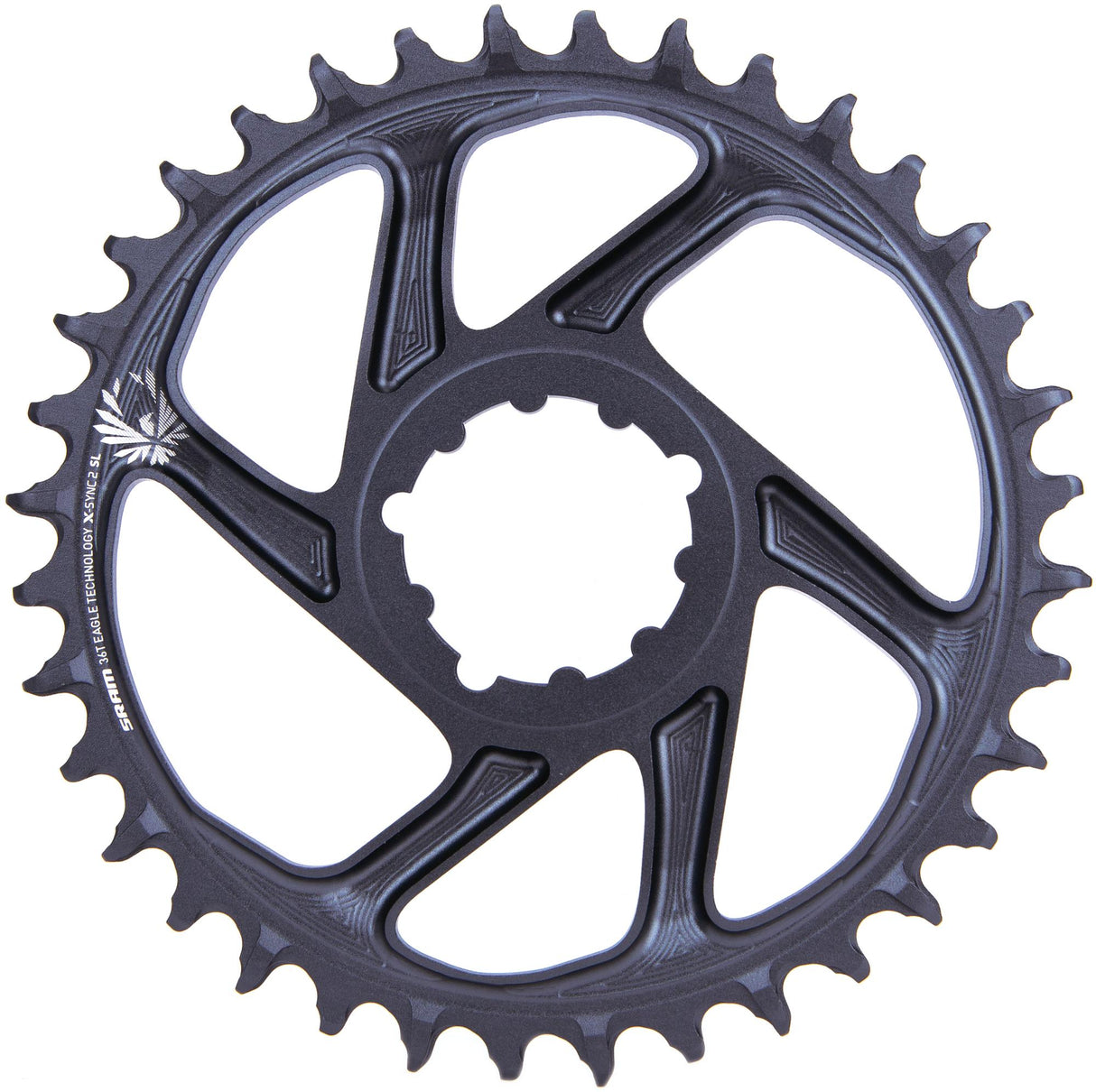 Sram chain ring x-sync2 sl 36t. alu lunar grey