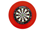 Turnir Longfield Darts Dartboard z dodatki rdeči 8-deli