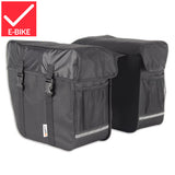 Lynx dobbelt cykelpose sort 35 liter