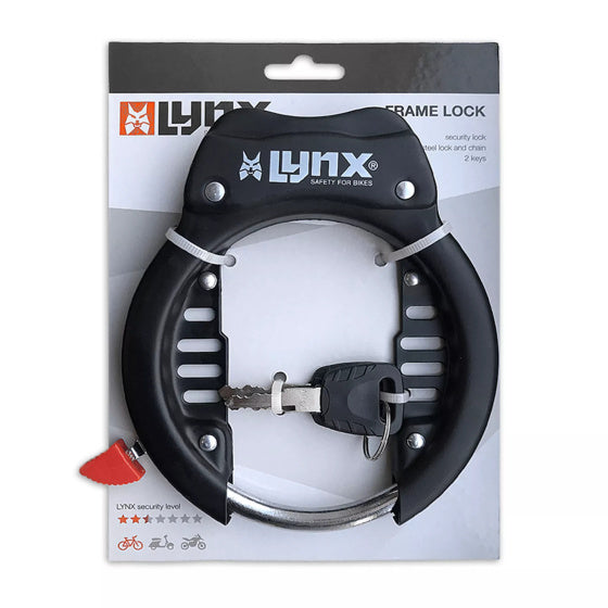 Lynx Ringslot - Bicycle Base Slot (Extra Wide) - Sort