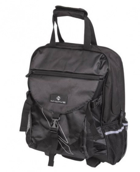 M-wave bicycle bag amsterdam tr s 15 l polyester black