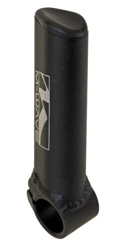 M-Wave Handles Bar End Short Aluminium Matt Black Per 2 St.