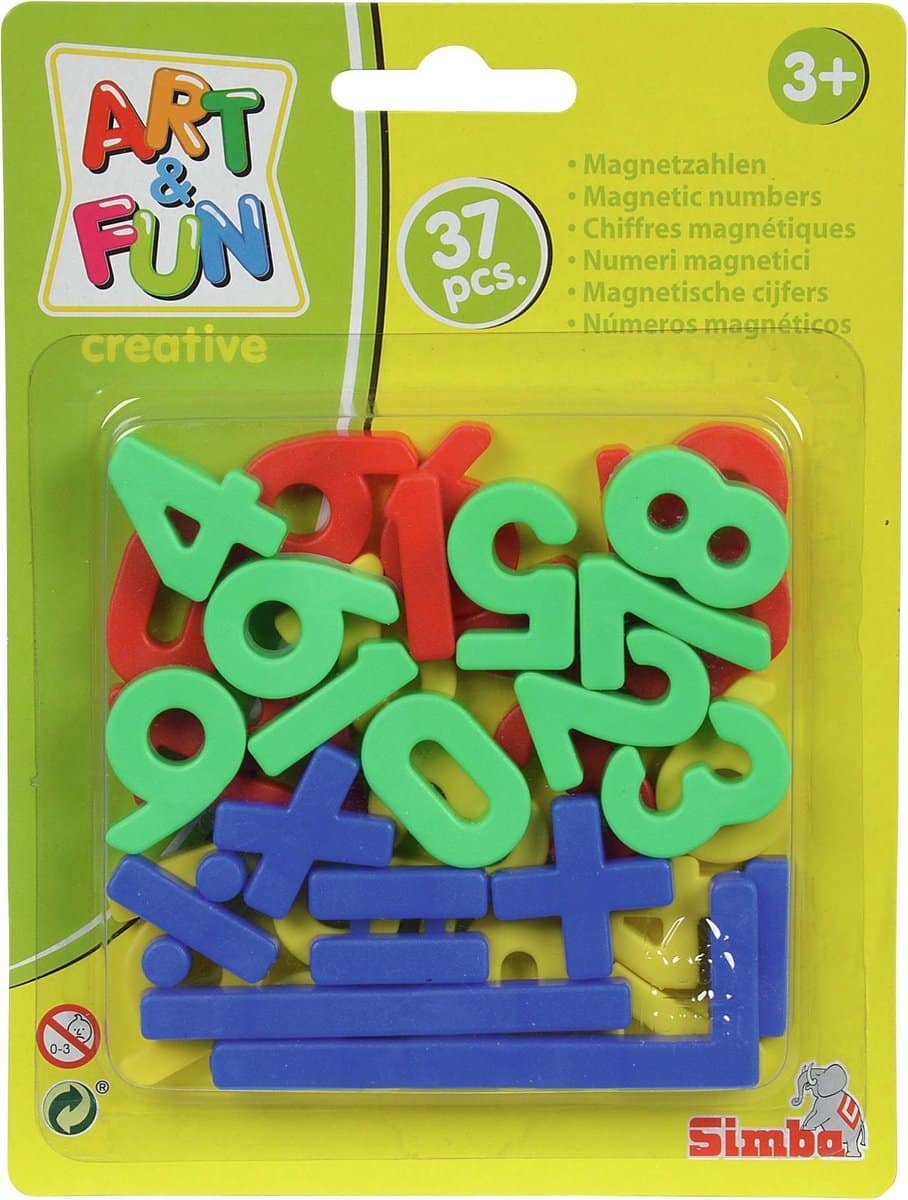 Simba Art and Fun Magnet Figurs, 37-częściowe