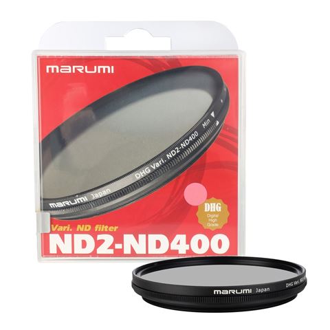 MARUMI GREY VARIABLE FILTER DHG ND2-ND400 72 mm