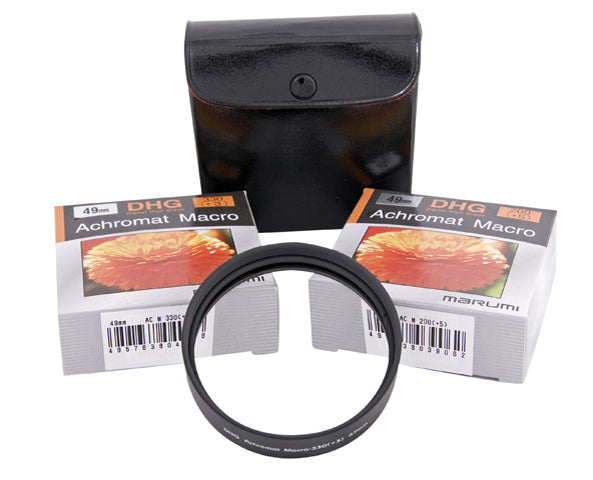 Marumi makro ACHRO 200 + 5 filter DHG 77 mm