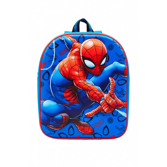 Marvel Spider-Man 3D batoh 30 x 25 chlapců modrá