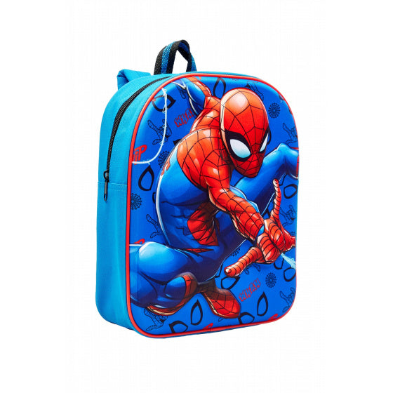 Marvel Spider-Man 3D batoh 30 x 25 chlapců modrá
