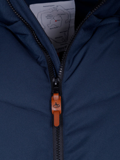 Maupiti Marck II Veste d'hiver rembourrée hommes Bleu foncé taille xl
