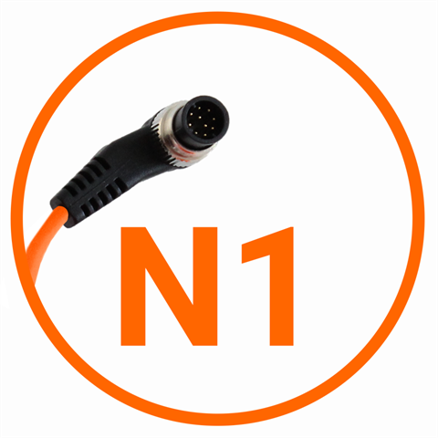 Miocs Camera Verbindung Kabel Nikon N1 Orange