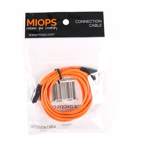 Cable de extensión de Miops 2.5 mm masculino - 2.5 mm hembra 2m