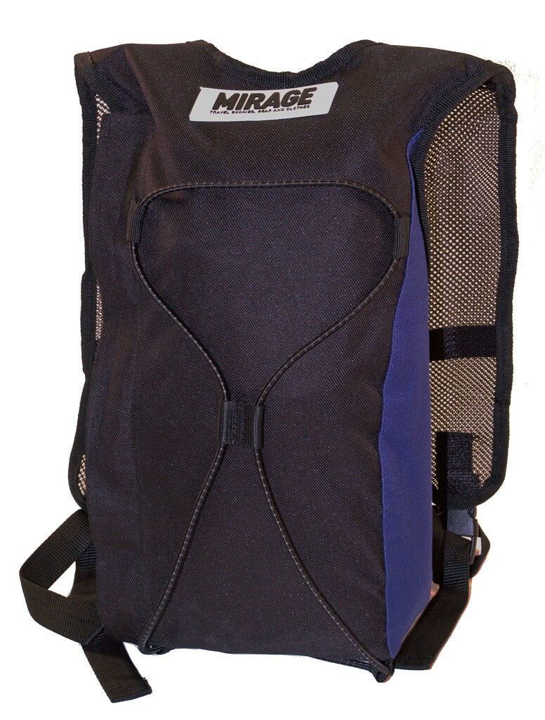 Mochila de hombro para bicicletas Mirage para bicicleta plegable - negro