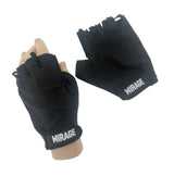 Mirage guanto lycra con gel size l nero su carta