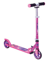 Muuwmi 2-Rad Kinderestp flappbare Foussbrems rosa Purple