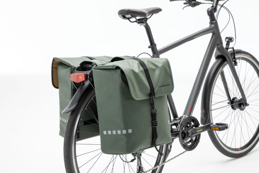Sac à vélo Odense - Sac à dos double dur et spacieux pour les vélos électriques - vert