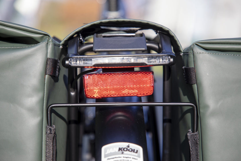 Sac à vélo Odense - Sac à dos double dur et spacieux pour les vélos électriques - vert