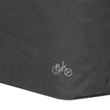 Bike Tropfen Käufer Fahrradbeutel mit Schulterstamm Nylon 12L Schwarz