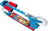 Nickelodeon 2-Rad Kinstestp flappbare Foussbrems blo