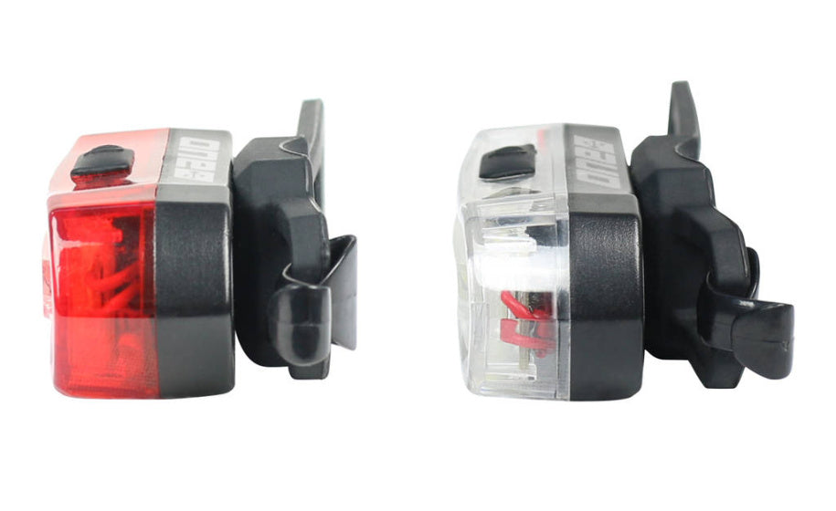 Un ensemble d'éclairage 30 noir rechargeable USB