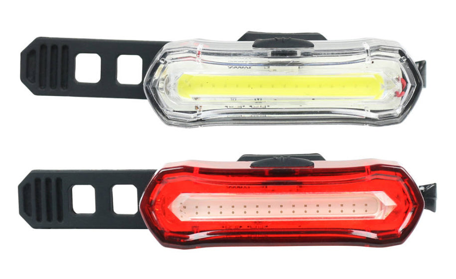 Un ensemble d'éclairage 30 noir rechargeable USB