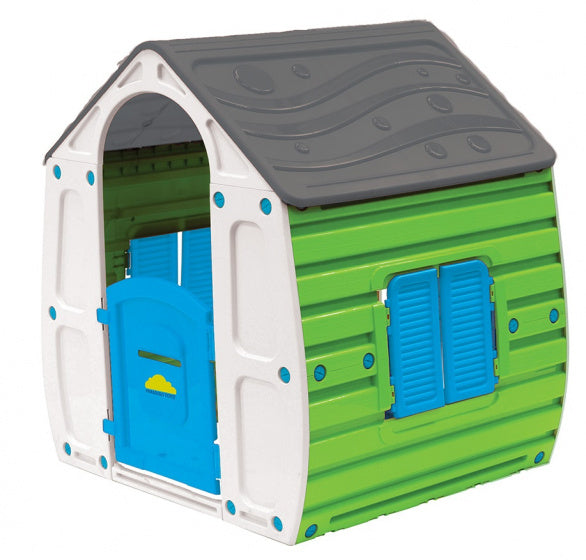 Jouets Paradiso Speelhuis Summer 102 x 90 cm Bleu gris vert