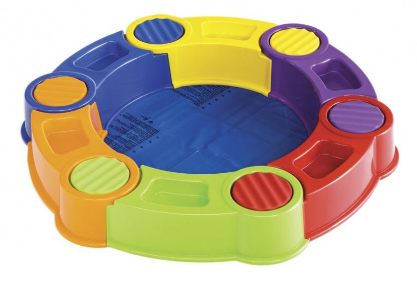 Paradiso Toys Colombus sandbox with water compartments 141 cm