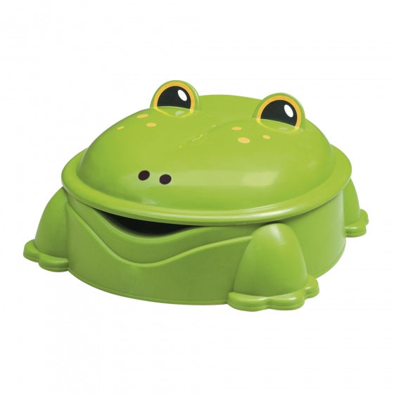 Jouets paradiso grenouille sandbox 84 x 92 cm vert 2 pièces