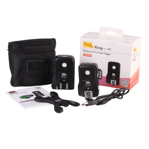 Pixel E-TTL Radio Trigger Set King za Canon