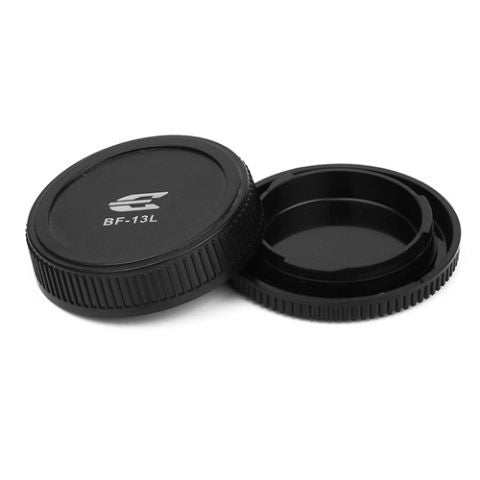 Zadnji pokrov objektiva Pixel BF-13L + kapka karoserije BF-13B za Olympus Refleks
