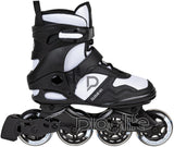 Playlife Cloud Fitness Inline Skates 82A sort hvid størrelse 44