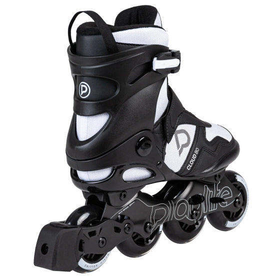 Playlife Cloud Fitness Inline Skates 82A sort hvid størrelse 38