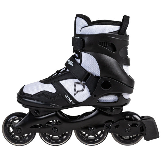 Playlife Cloud Fitness Inline Skates 82A sort hvid størrelse 44
