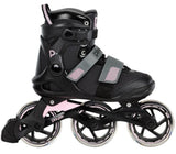 Playlife fitness GT 110 inline skøjter 80A sort lyserød størrelse 43
