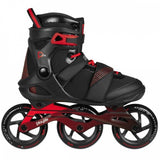 Playlife GT Black 110 Inlineskates Men Black Red Size 38