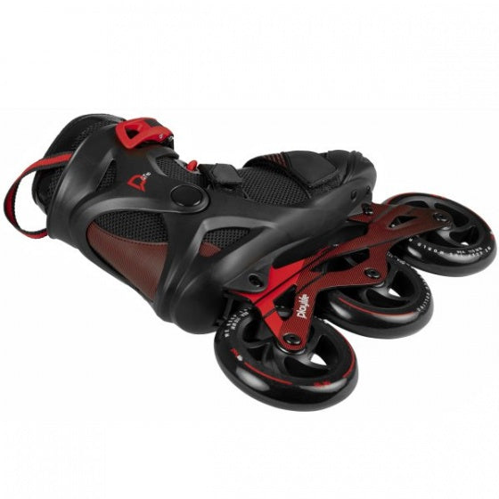 Playlife GT Black 110 Inlineskates Men Black Red Size 38
