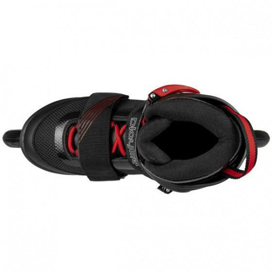 Playlife GT Black 110 Inlineskates Men Black Red Size 38