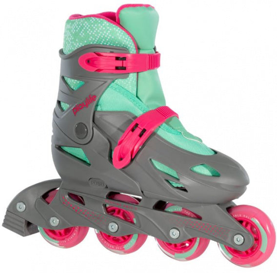 PlayLife Inline Skates Riddler Hardboot 82a siva velikost 35-38