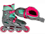 PlayLife Inline Skates Riddler Hardboot 82a siva velikost 35-38