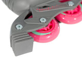 PlayLife Inline Skates Riddler Hardboot 82a siva velikost 35-38